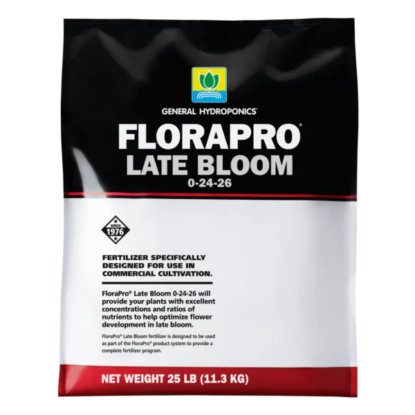 General Hydroponics FloraPro Late Bloom 25Ibs