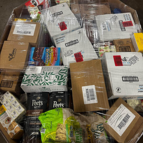 Mixed Amazon merchandise pallets