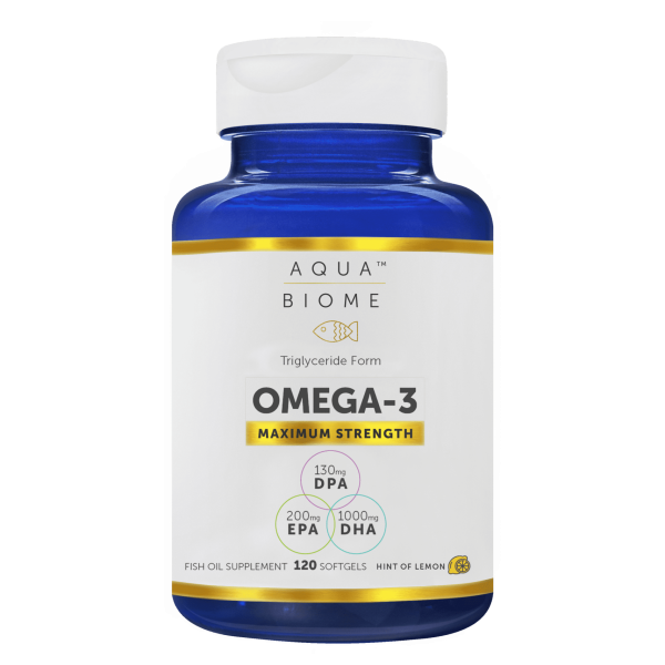 ENZYMEDICA Aqua Biome™ Fish Oil Maximum Strength