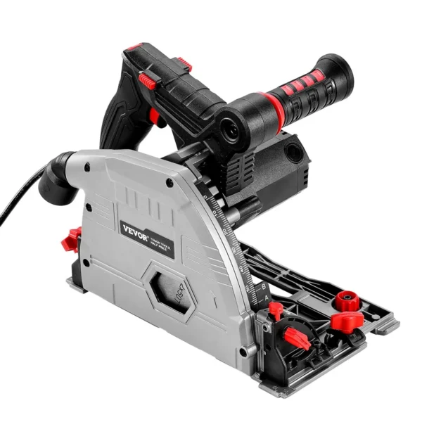 VEVOR Track Saw 6-1/2 in Plunge-Cut Circular Saw Kit for Wood Metal (Tool Only)